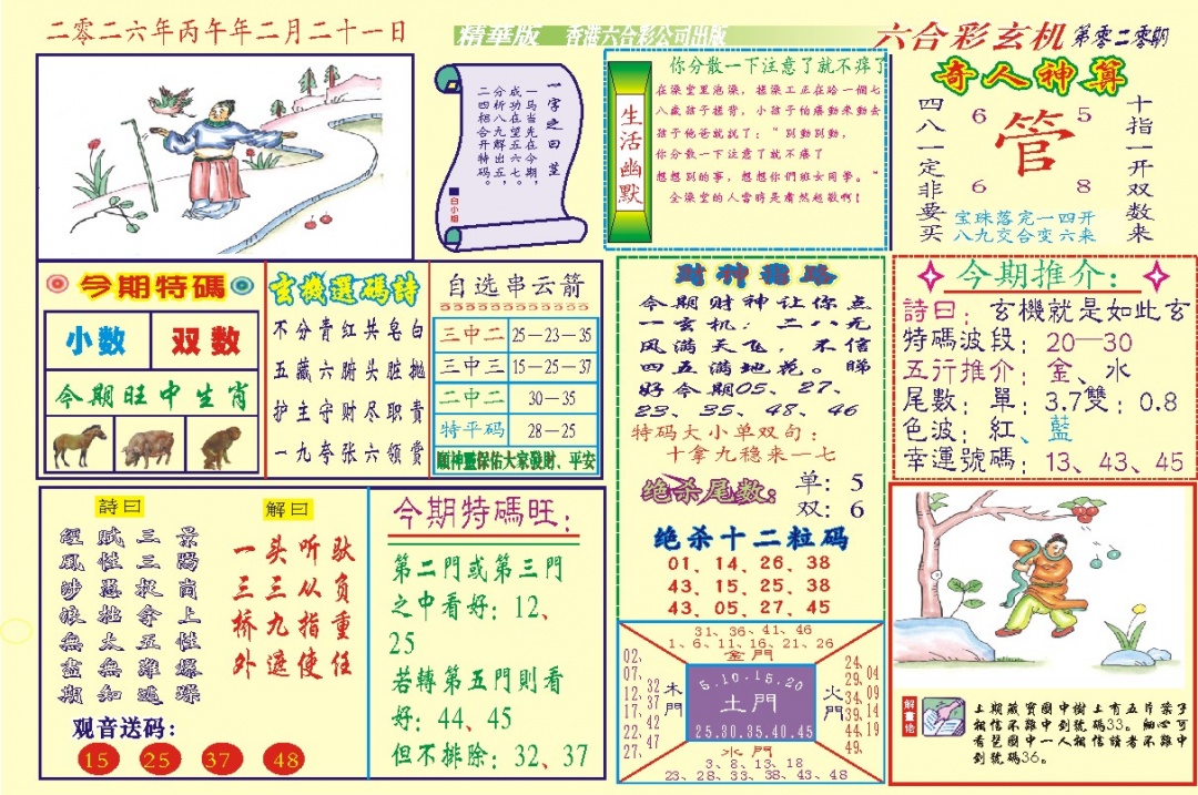 020期118六合玄机(新图)[图]