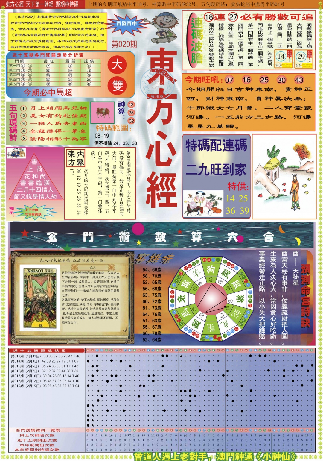 020期东方心经A[图]