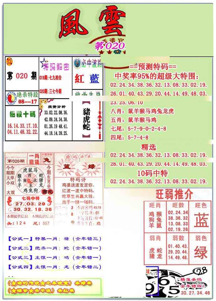 020期风云榜[图]