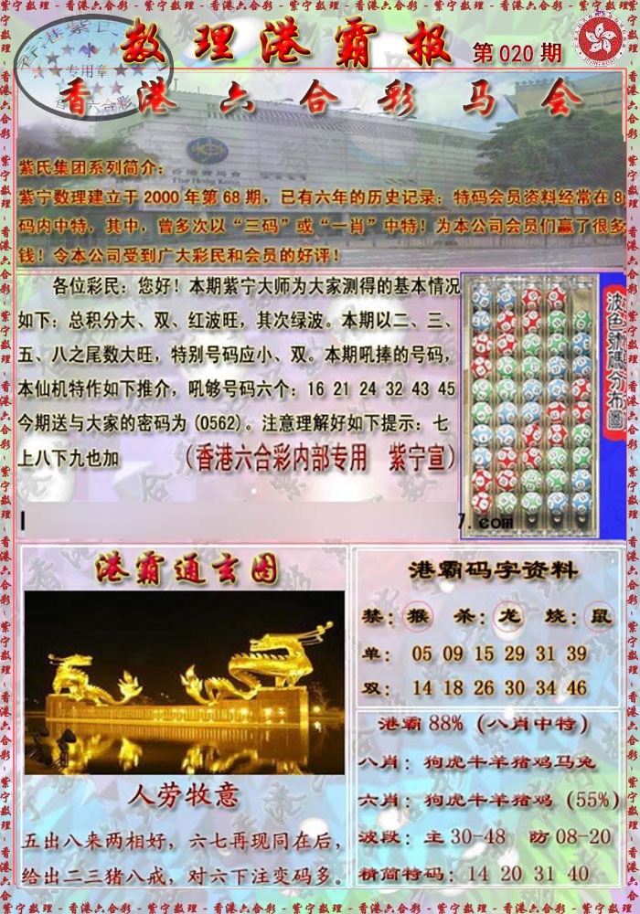 020期港霸报[图]