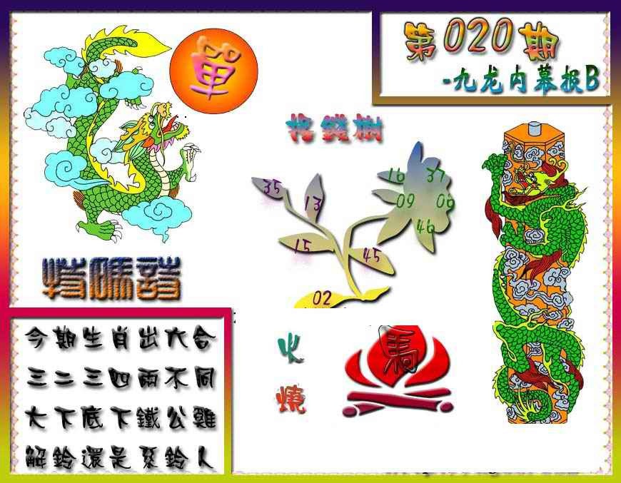 020期九龙内幕特肖图a[图]
