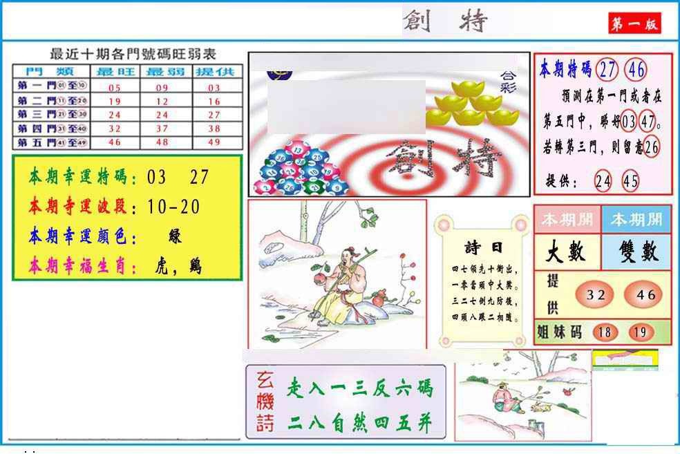 020期马经创特A(新图推荐)[图]