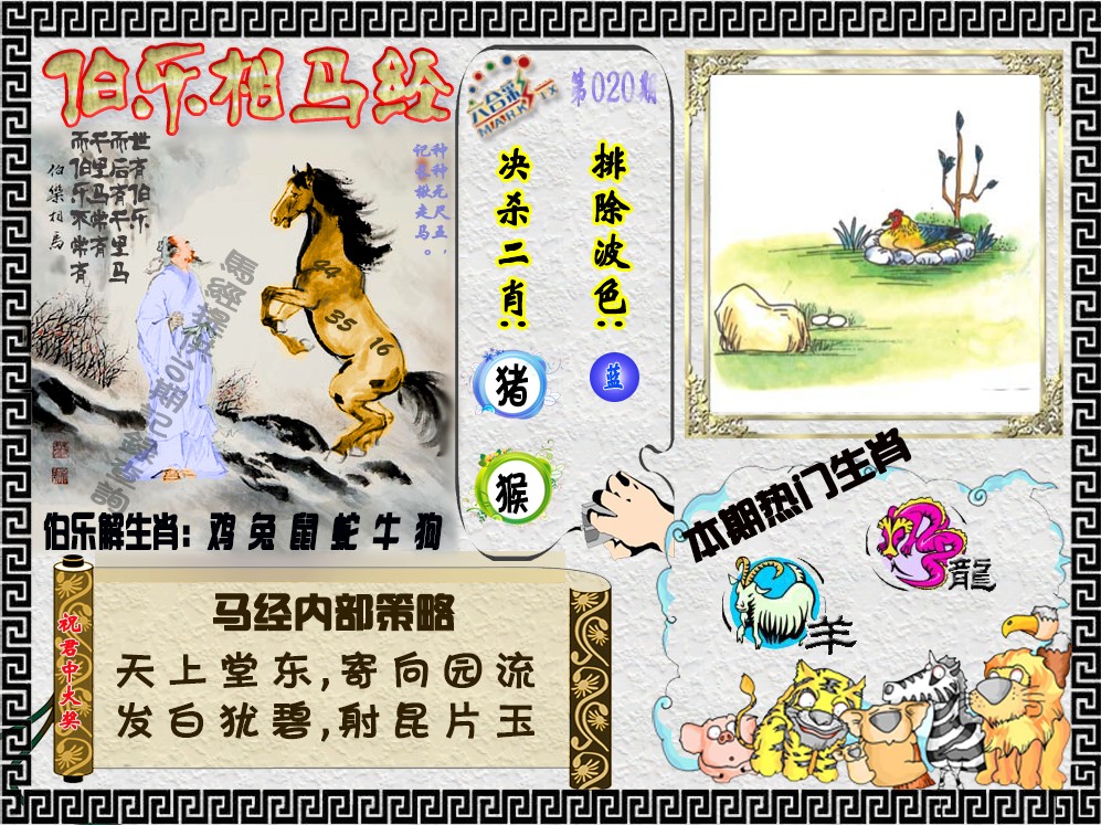 020期伯乐相马经（荐）[图]