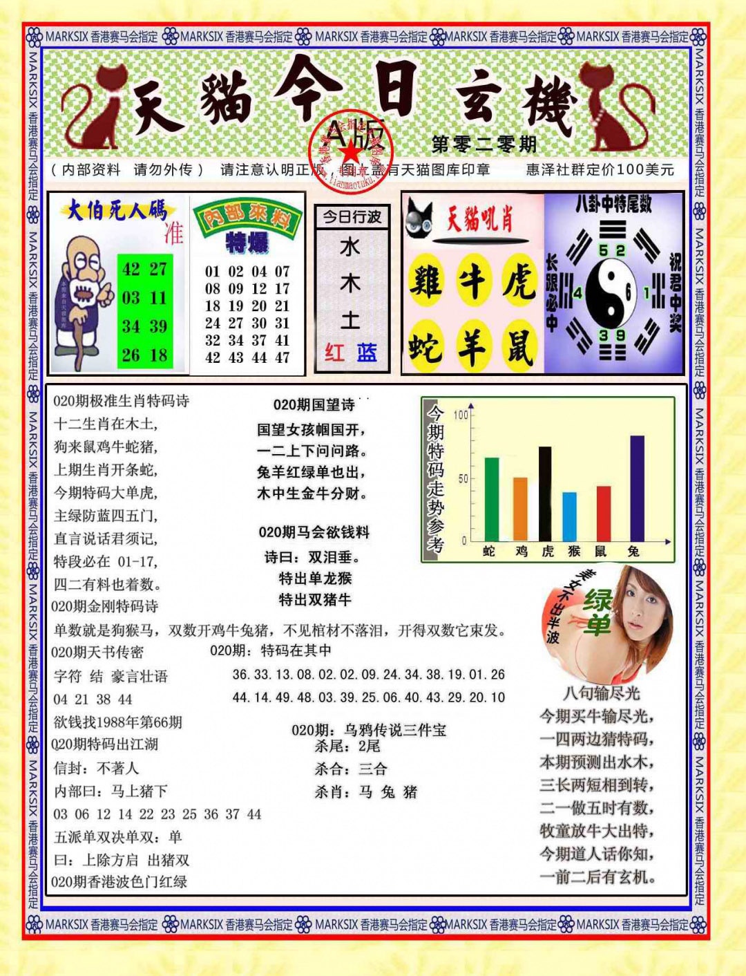 020期今日玄机图A[图]