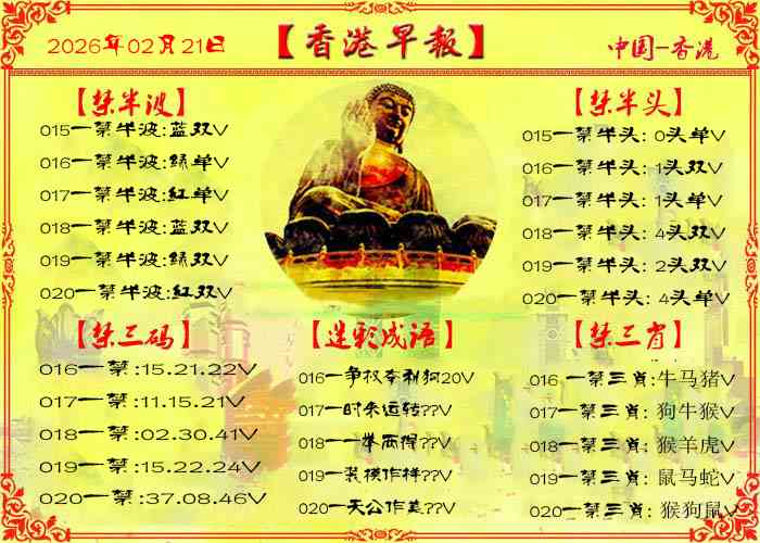 020期香港早报[图]